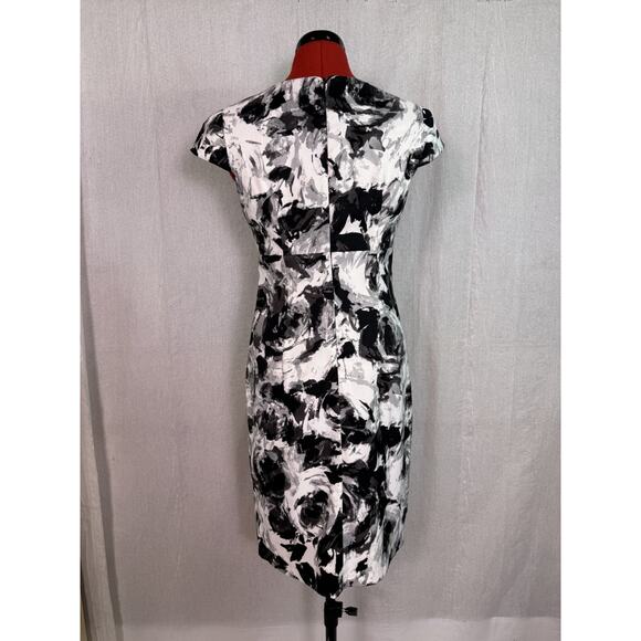 Rabbit Rabbit Rabbit Womens Dress Size 4 Midi Floral Retro Art Boho E114 - Picture 4 of 11